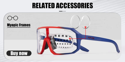 SCVCN Cycling Glasses Bike Mountain Bicycle Hiking Camping Golf UV400 Sunglasses Sport Protection Glasses for Men Women Baseball