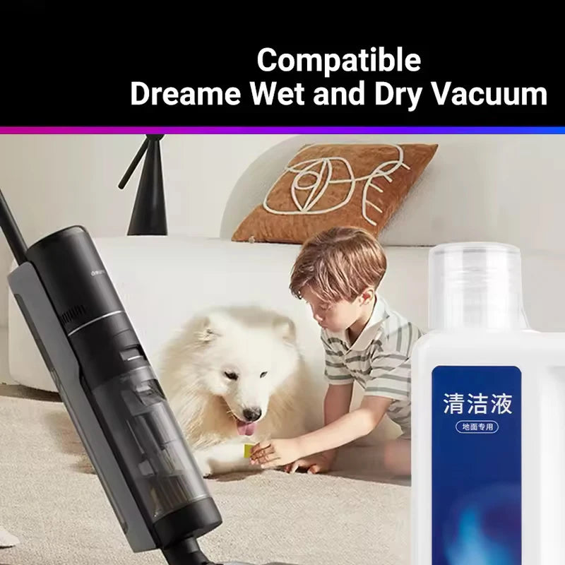 500ml Cleaning Fluid For Dreame X40 Ultra\X30 Ultra\H11/H11 Max/H12/H13/H12 Pro / M12 /W10 Cleaning Fluid Parts Accessories