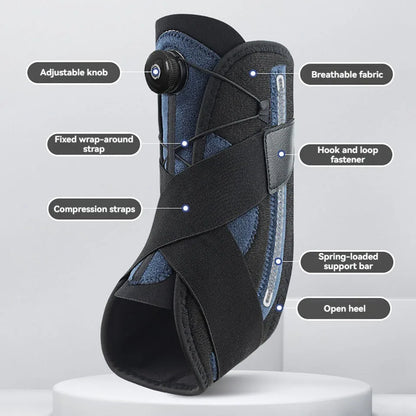 GOBYGO 1Pcs Sport Ankle Protectors Sprain Recovery Joint Protectors Pressurized Support Fixed Rehabilitation Men Women Unisex