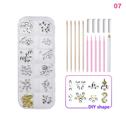 1 Set Professional Tooth Gem Kit Diy Love Horse Eye Crystals Jewelry Kit Teeth Gems Kit Tooth Gems For Teeth Jewelry Starter