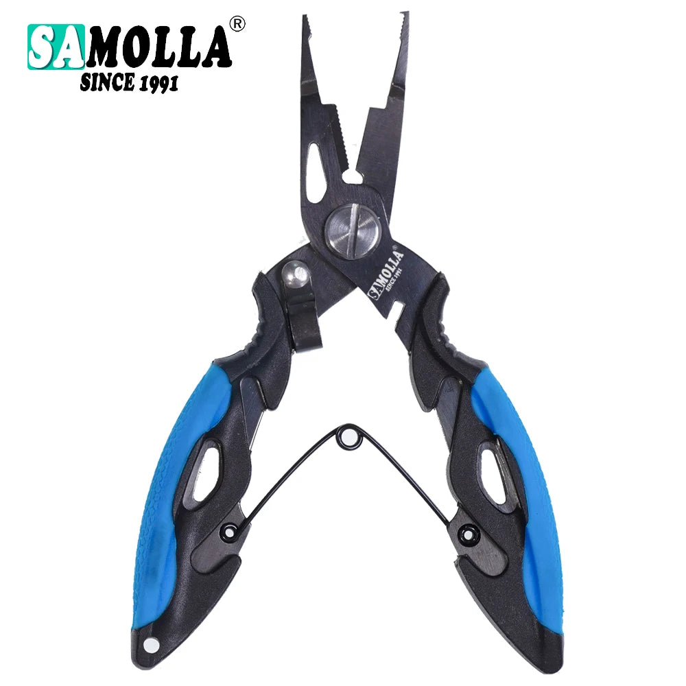 New Multifunctional Fishing Pliers Accessories 420 Stainless Steel Body Scissors Line Cutter Hooks Remover Outdoor Fishing Tools