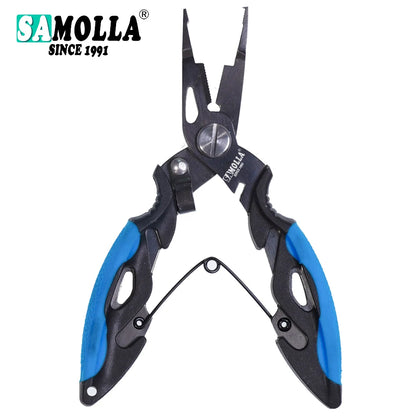 New Multifunctional Fishing Pliers Accessories 420 Stainless Steel Body Scissors Line Cutter Hooks Remover Outdoor Fishing Tools