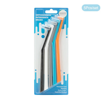 1/3/5 Pcs Interdental Brush Single-Beam Soft Teeth Cleaning Toothbrush Oral Care Tool Small Head Soft Hair Implant Adult