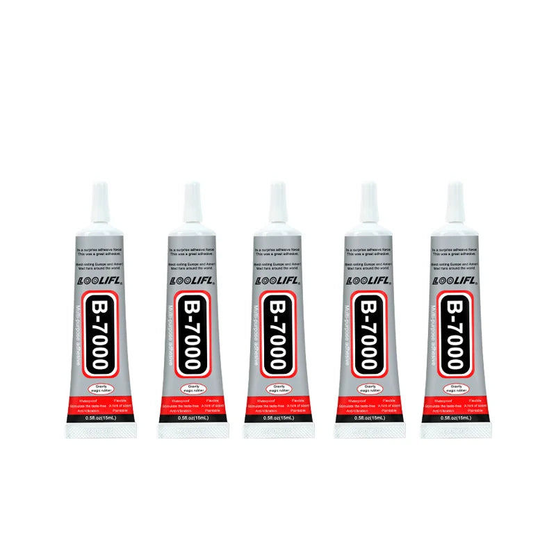 B7000 Glue Multi Purpose Adhesive Strong Clear Glue For Phone Screen Repair Jewelry Making DIY Crafts Metal Glass Plastic Wood