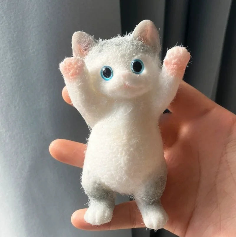 New Products Simulated Cat Pinching And Stress Relieving Toys Diy Creative Gifts, Cute Ornaments As Holiday Surprises For Friend