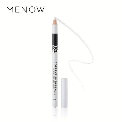 Wooden Rod White Inner Eyeliner Pen Eyelid Under Crease Pen Matte White Pen Beauty Eyeliner Easy Coloring