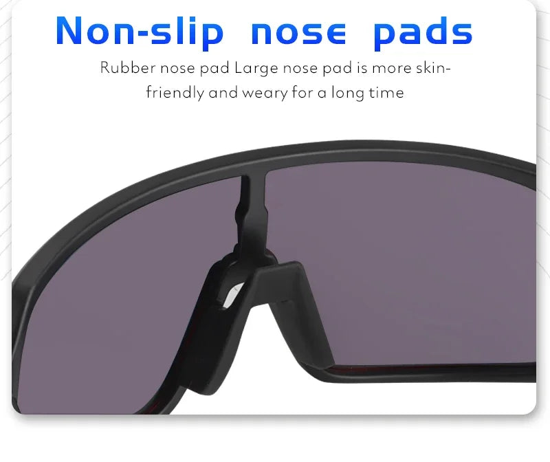 SCVCN Polarized Cycling Sunglasses Mtb Sports UV400 Photochormic Glasses Goggles Bicycle Bike Glasses Men Women Cycling Eyewear