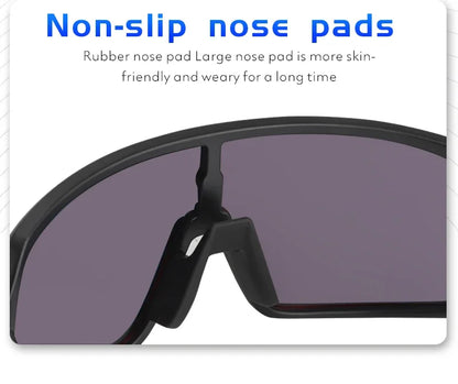 SCVCN Polarized Cycling Sunglasses Mtb Sports UV400 Photochormic Glasses Goggles Bicycle Bike Glasses Men Women Cycling Eyewear