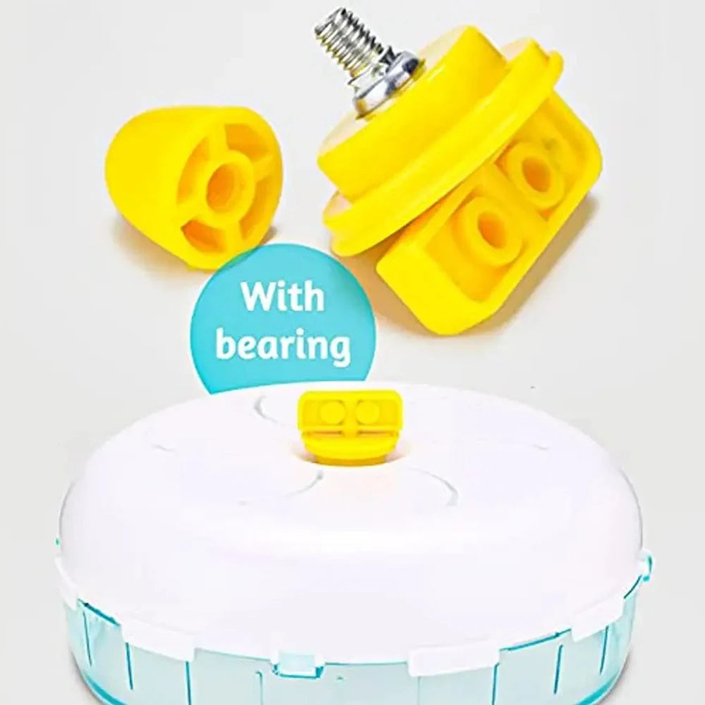 Hamster Wheel Running Disc Toy Sport Running Silent Transparent Small Pet Rotatory Jogging Wheel Toys Pet Hamster Cage Supplies