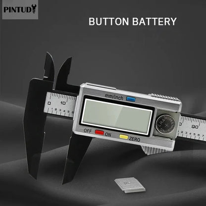 1PC Plastic Vernier Caliper Digital Display Caliper Mini Text Play Caliper Student Vernier Ruler 0 to 150mm Measuring Tool