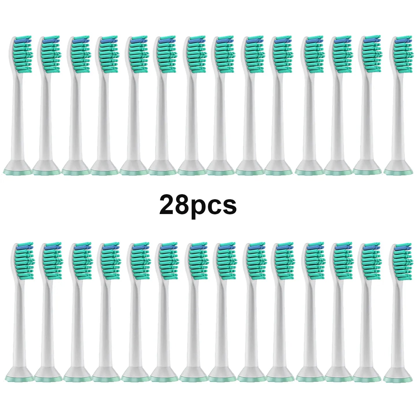 4-32pcs  Replacement Toothbrush Heads Compatible with Philips Sonicare Electric Brush Head 1100 2100 4100 4300 5100 5300 6100