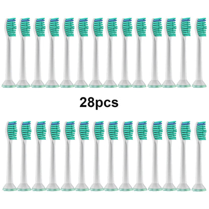 4-32pcs  Replacement Toothbrush Heads Compatible with Philips Sonicare Electric Brush Head 1100 2100 4100 4300 5100 5300 6100