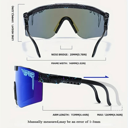 Pit Viper Teen Youth Outdoor Sunglasses Men Women Cycling Glasses MTB Sport Goggles UV400 Bike Bicycle Eyewear Without Box