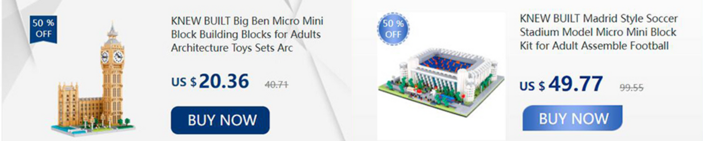 KNEW BUILT Gift Pink Castle Model Kits Toys Microblock Building Blocks for Adults Princess Kids Castles Architecture Set Bricks