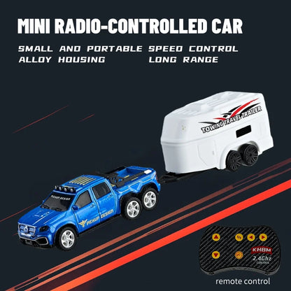 New RC Car MINI Alloy 1/64 Remote Control Car Convenient to Carry 60 Minutes of Work Time Children's Gifts Electronic Toys