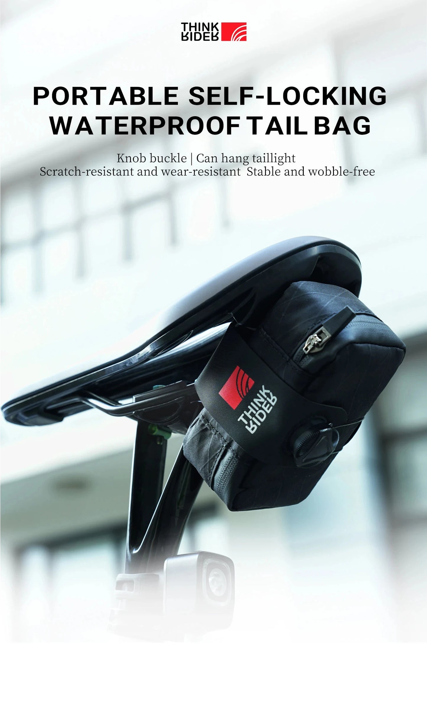 0.5L Mini Reflective Bicycle Saddle Bag Portable MTB Road Bike Tool Kit Repair Cycling Accessories