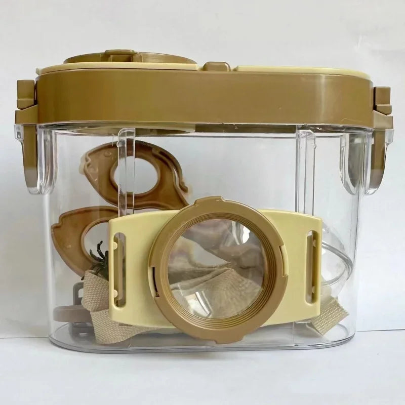 Novel Insect Observation Box Outdoor Collection Telescope Tadpole Butterfly Silkworm Biological Experiment Capture Tool