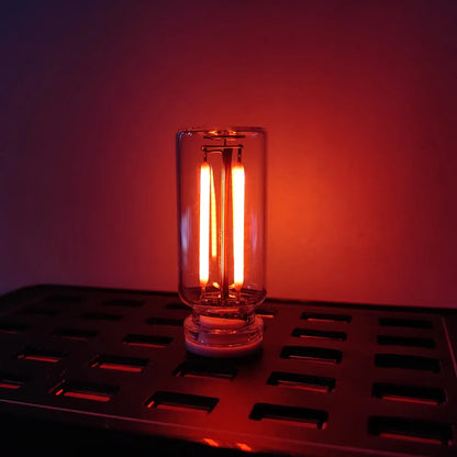 Portable USB Touch Night Light Plug and Play LED Incandescent Filament Lighting Decorative Ambient Lamp for Car Bedroom Camping