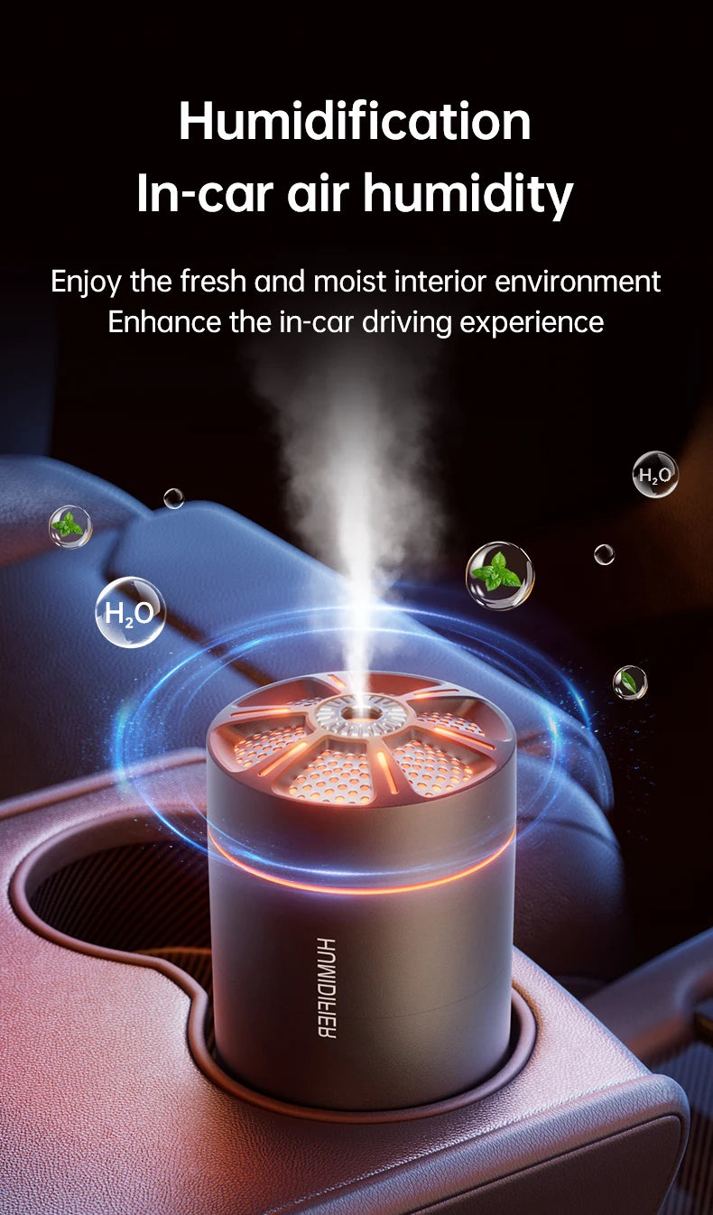180ML mini air humidifier aromatherapy diffuser essential oil aromatherapy spray household bedroom car mounted mute humidifier