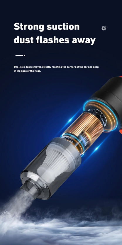 2990000Pa Wireless Car Vacuum Portabale Cleaner Cordless Handheld Auto Vacuum High Power Vacuum Cleaner For Home Office 2026 New