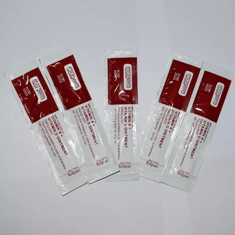 Fougera Vitamin A and D Tattoo Eyebrow Lip Repair Aftercare Anti Scar Healing Gel Cream Permanent Makeup PMU supplies