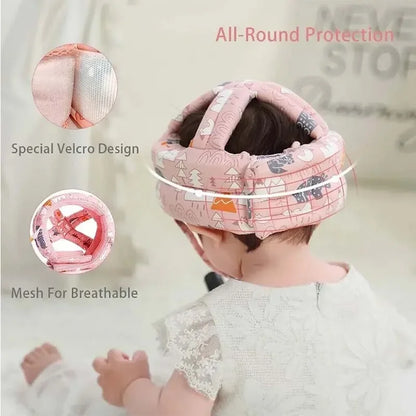Head Protection Headgear Toddler Anti-fall Pad Children Learn To Walk Crash Cap Baby Safety Helmet