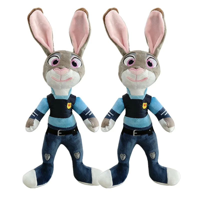 NEW Disney Cartoon Anime Movie Zootopia Plush Toy Fox Nick Wilde Rabbit Judy Hopps Doll Soft Stuffed Animals Xmas Gifts