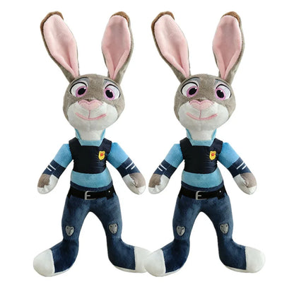 NEW Disney Cartoon Anime Movie Zootopia Plush Toy Fox Nick Wilde Rabbit Judy Hopps Doll Soft Stuffed Animals Xmas Gifts
