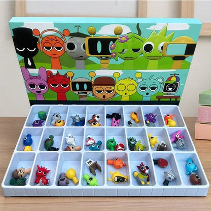 2025 new 24pcs/48pcs Sprunki Figures Mode Toys Sprunki Incredi box Anime Action Figures Sprunki Game Cartoon