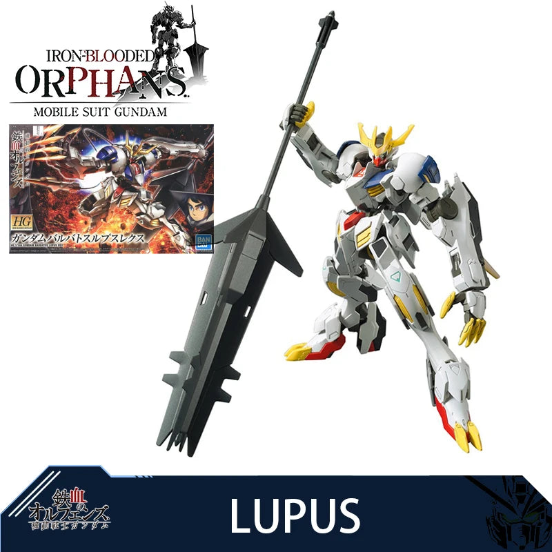Gundam HG 1/144 IBO Model Barbatos BANDAI Iron Blooded Assembly Action Mech Original Product