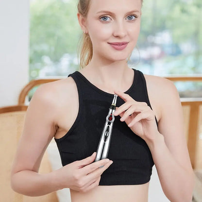 2/3/5 Heads Electronic Acupuncture Pen Safe Acupuncture Electric Massage Pen 9th Gear Meridian Energy Meridian Pen Neck