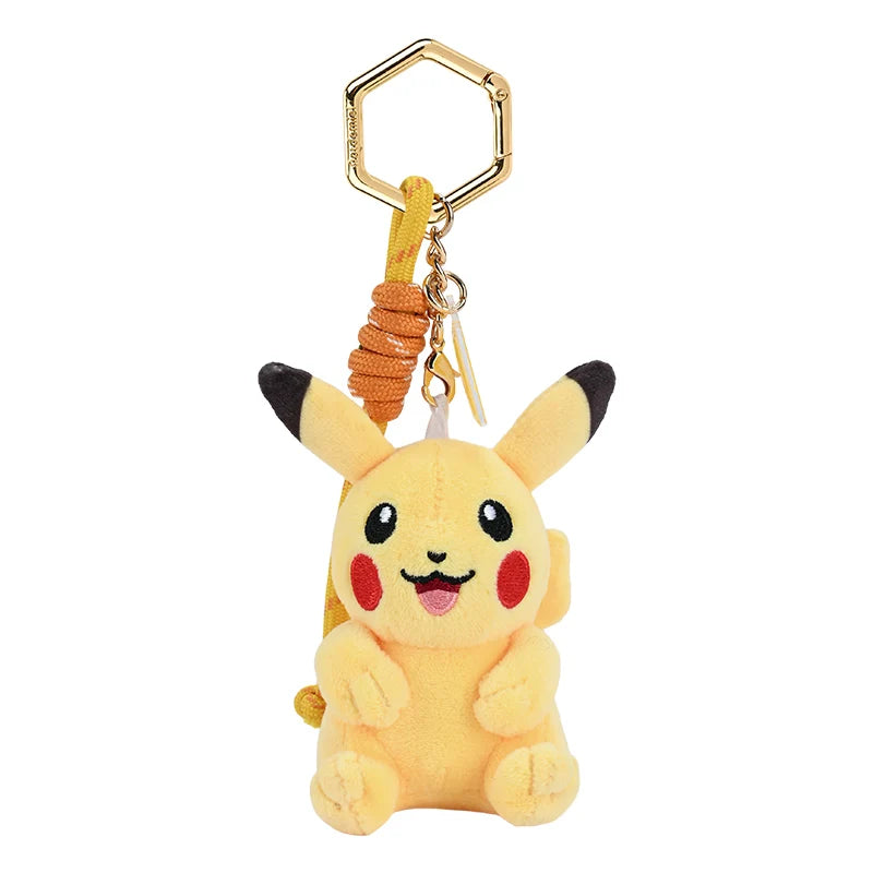 Pokemon Jigglypuff Charmander Gengar Squirtle Mimikyu Kawaii Plush Stuffed Toy Keychain Backpack Pendant Keyring Birthday Gifts