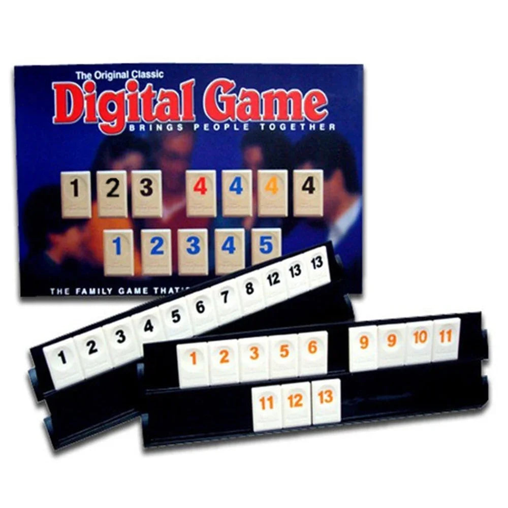 Israeli Mahjong Digital Mahjong Cards Table Game toys Leisure Gathering Multiplayer Board Games Props party game for adults