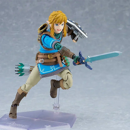 GSC Figma 626 Link Tears of The Kingdom Ver Limited Edition Action Figure In Stock Collectible Model Ornament Toys Birthday Gift