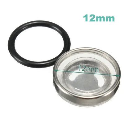 Motorcycle Upper Pump Master Cylinder Brake Pump Oil Window Mirror Sight Glass Rubber Gasket 18mm 14mm 12mm