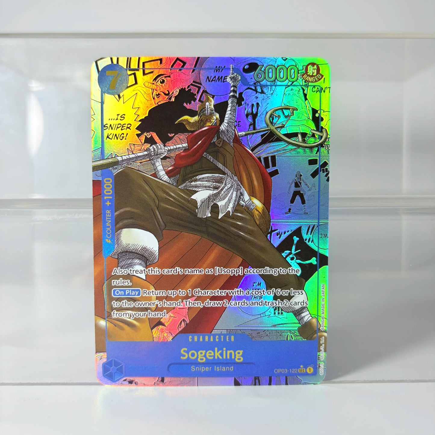 Anime One Piece OPCG CHARACTER English Version Trafalgar Law Donquixote Roainante Smoker Cavendish Kuzan Collection Proxy Cards