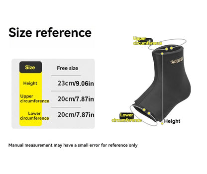 AOLIKES 1PCS Hot and Cold Relief Gel Knee Sleeve,Heat or Ice Therapy for Knee Relief,Contoured Hydrogel Design for Comfort