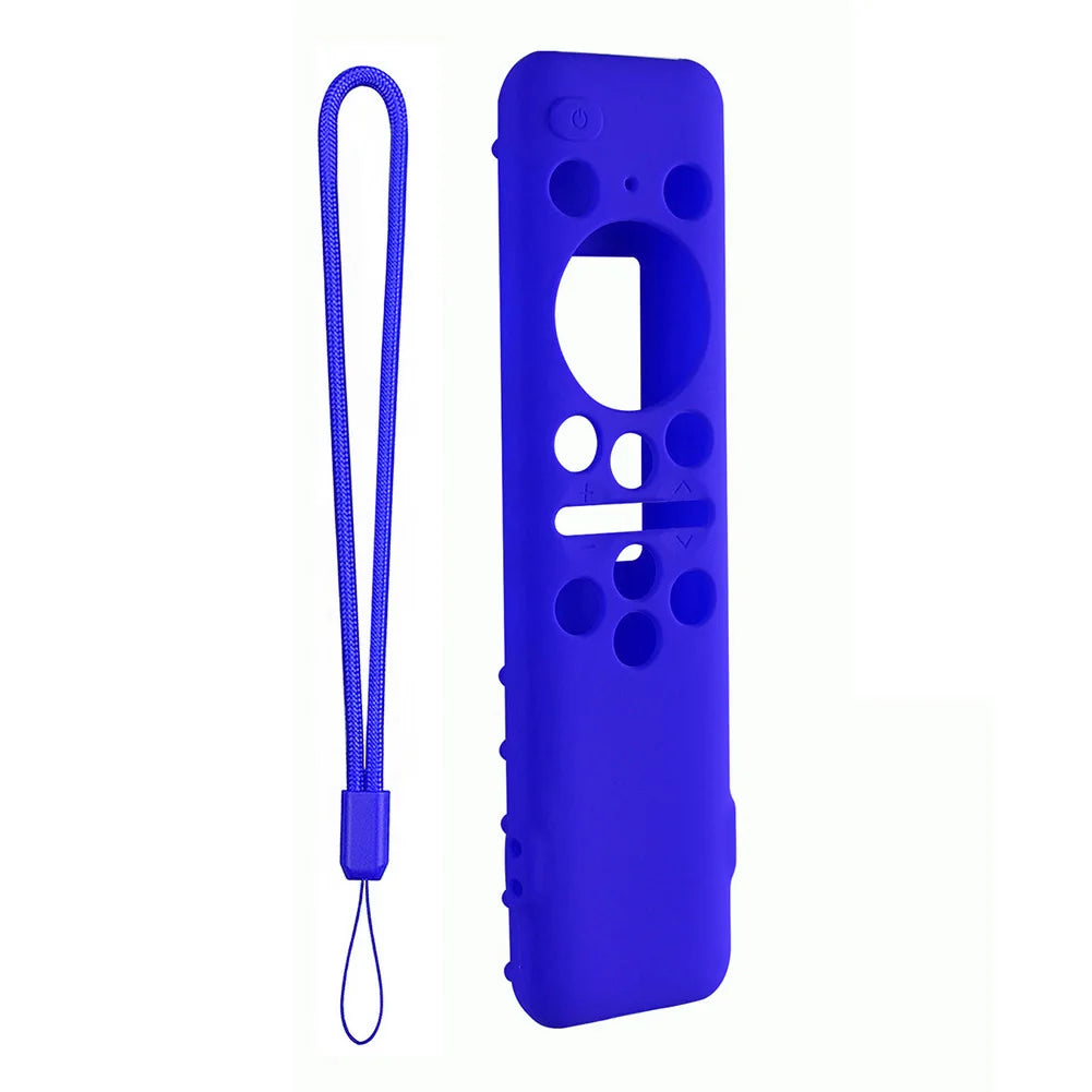 For Samsung BN59-01432A 01432B Remote Control Silicone Protective Case Shockproof Anti-Slip Smart TV Soft Sleeve with Lanyard