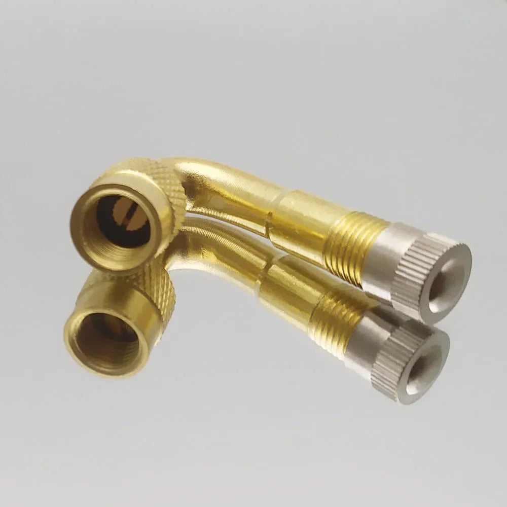 45 90 135 Degree Angle Bent Valve Adaptor Tyre Tube Valve Extension Adapter for Motorcycle Truck Car Moto Bike