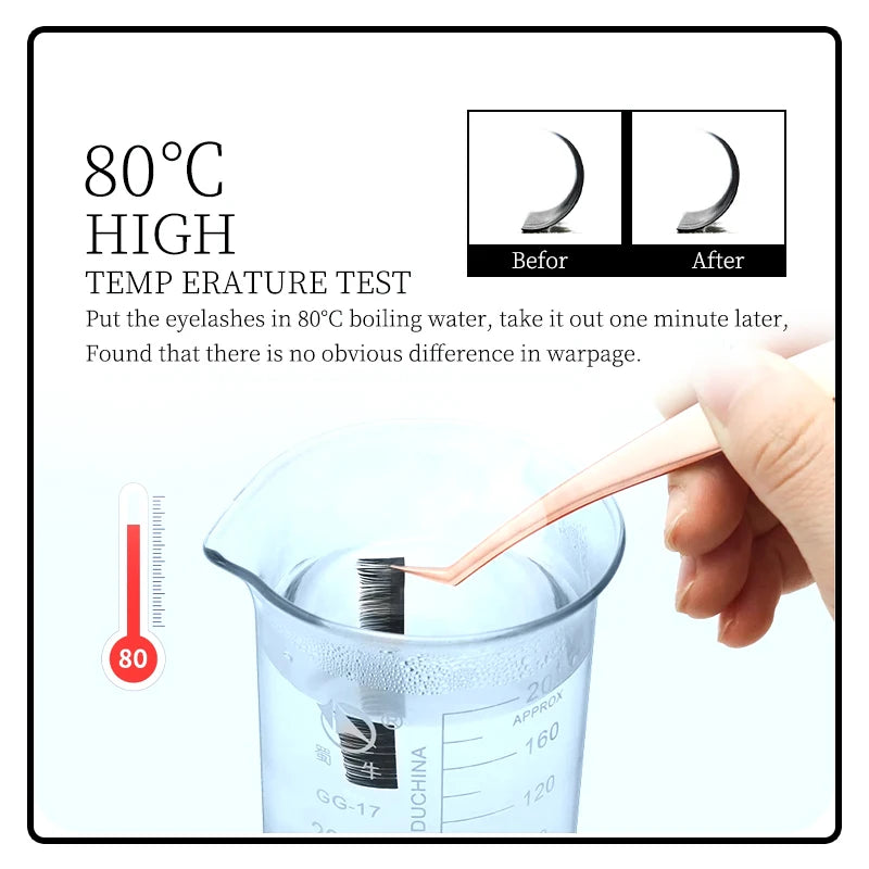 Winky Beauty Flat Lashes Extension For Professionals Ellipse Flat Lash Split Tip Profession Soft Flat Eyelash C/D/CC/DD Curl