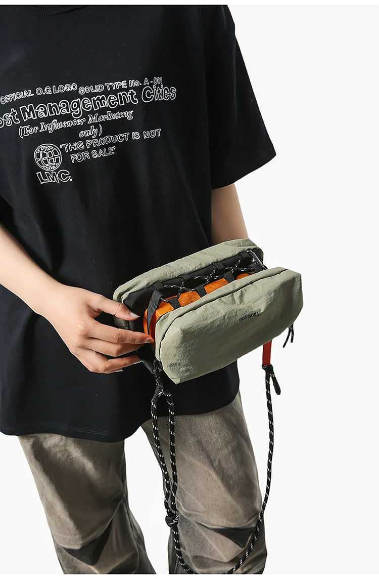 Aquarius Backpack - Same Style for Both Men and Women, Outdoor Mountaineering Cross-body Bag, Lightweight, Multi-layered Small C