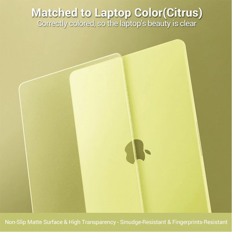 Case For MacBook Neo 13 inch 2026 Model A3404 with A18 Pro chip Crystal Light Hard Shell Scratch Resistant Protective Cover