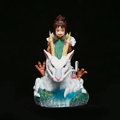 Anime Figure Ogino Chihiro And Nigihayami Kohakunushi Action Fiugre Pvc Model Doll Customized Collectible Decorate Toy Kids Gift