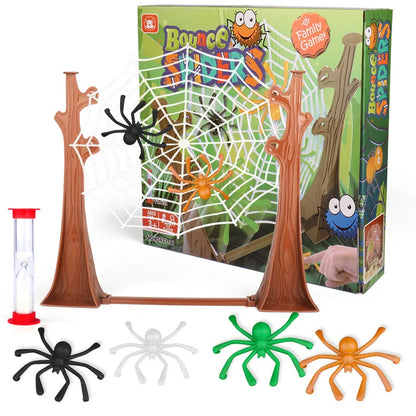 Bouncing Spider Family Party Desktop Board Games Kids Adult Entertainment Game Children's Table Spider Web Birthday Gifts Toy