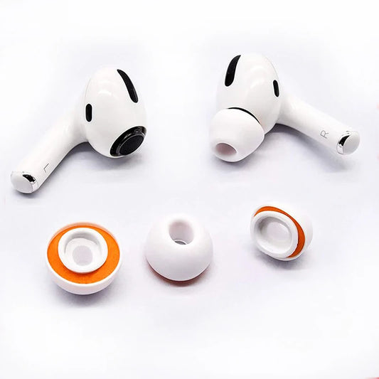 Memory Foam Ear Tips for Apple AirPods Pro 2 1 Silicone Ear Cushion Replacement Earphone Earpads Ear Plug Cap Accessories 1 Pair