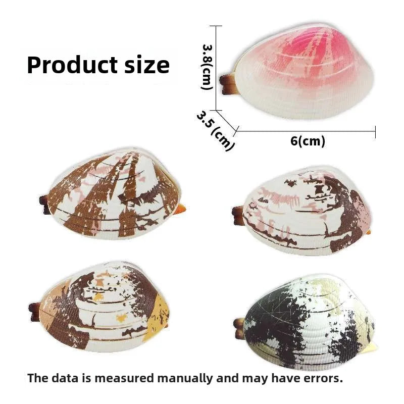 Simulated Water Spraying Clam Toy Prank Toy Water Simulation Shell Toy Children's Mini Water Gun Summer Playing for Boy