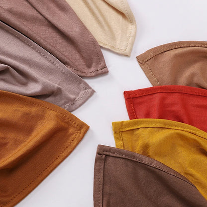 Premium Jersey Instant Hijab Good Stitch Stretchy Jersey Scarf Malaysia Wraps Plain Muslim Turban Headband Shawls Supplier