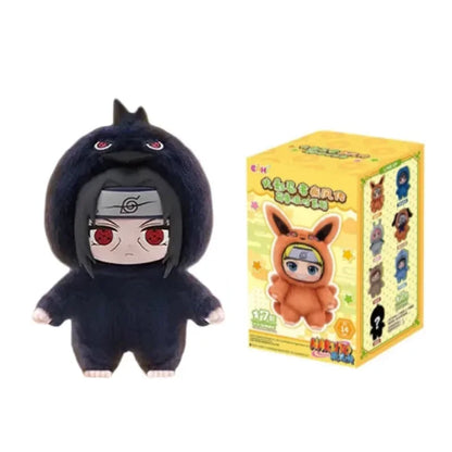 New EAKI Naruto Blind Box Shippuden Party Series Uzumaki Stuffed Shippuden Plush Figure Ornament Toy Collection Gift forChildren