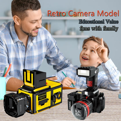 DSLR Camera Mini Building Blocks Toy: Children's Favorite and DSLR Camera Model Series Kit - Creative and Educational Gifts