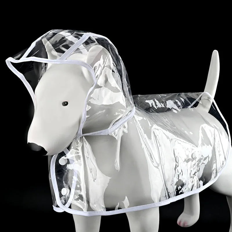 S/Xl Pet Raincoat Transparent Dog Raincoat Waterproof and Windproof Pet Clothing Large Dog Pet Dog Dog Costume